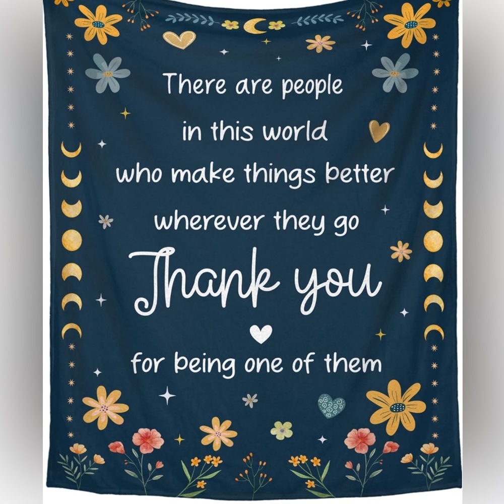 Inspirational Thank You Tapestry